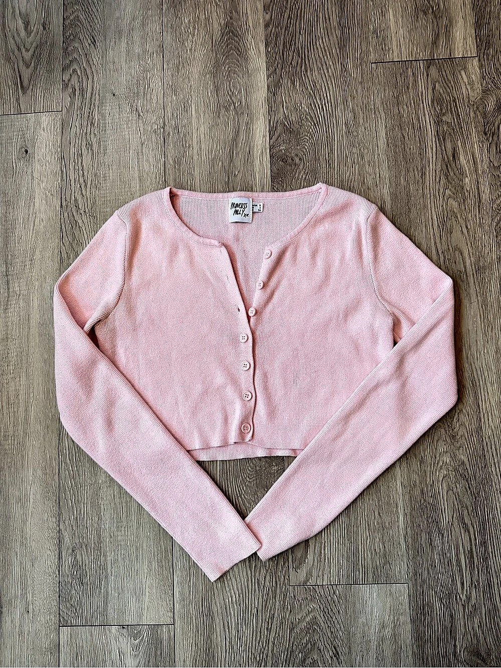 Princess Polly pink Knit Cardigan